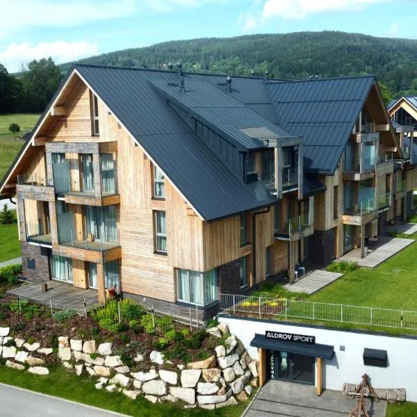 Mountain Luxury Apartment Aldrov, hotel sa Vítkovice