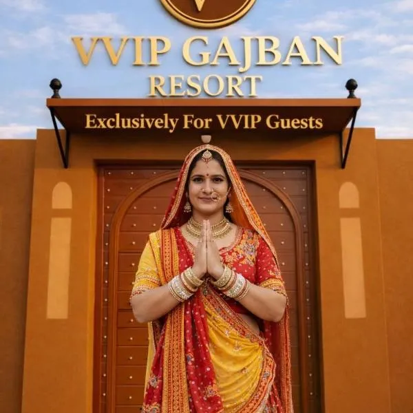 VVIP Gajban Resort & Desert Stay, Bikaner, hotel u gradu Bikaner