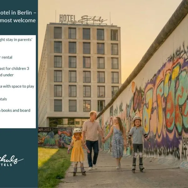 Schulz Hotel Berlin Wall at the East Side Gallery, hotel u Berlinu