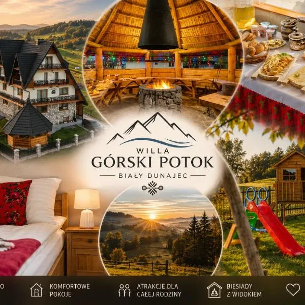 Willa Górski Potok - W CENIE ŚNIADANIE I ZNIŻKI NA TERMY !, готель у місті Білий Дунаєць