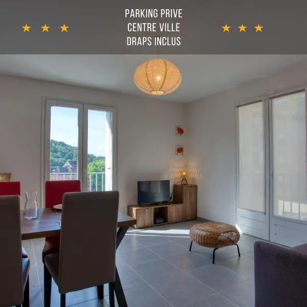 "La Boétie" 4 pers - parking privé, Hotel in Sarlat-la-Canéda