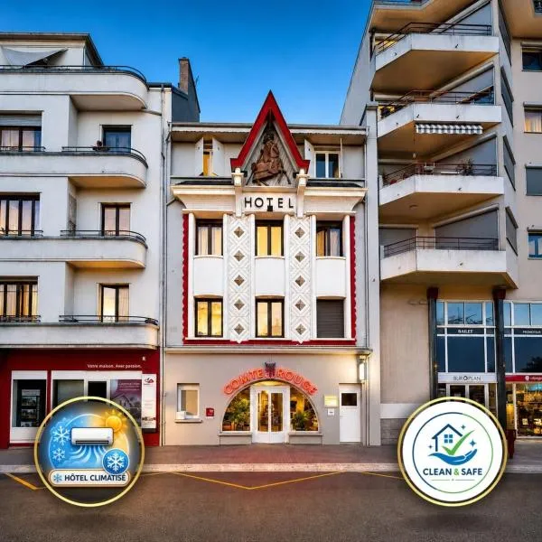 Hotel Thonon Centre Le Comte Rouge, hótel í Thonon-les-Bains