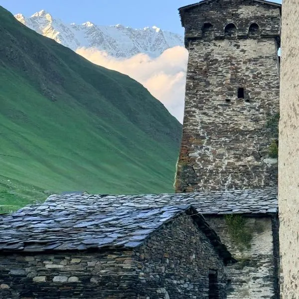 Nizharadze's Tower, hotel em Ushguli