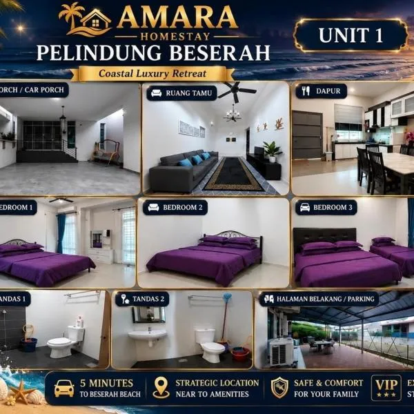 Amara Homestay Kuantan, hotel v mestu Kampong Bugis