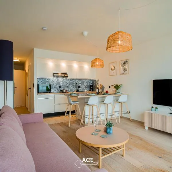 ACE - ZILT Monaco - frontaal zeezicht - dichtbij alle voorzieningen, hôtel à Middelkerke