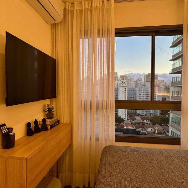 Aconchegante studio 5min CGH Campo Belo SP