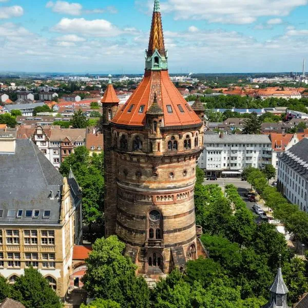 Ein Traum im Turm, historischer Wasserturm Worms, hotel en Worms