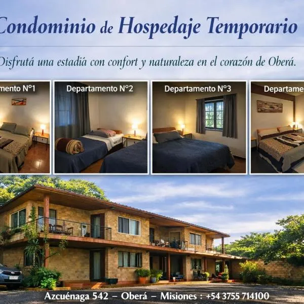 Departamento Céntrico con Estacionamiento, hotel em Oberá
