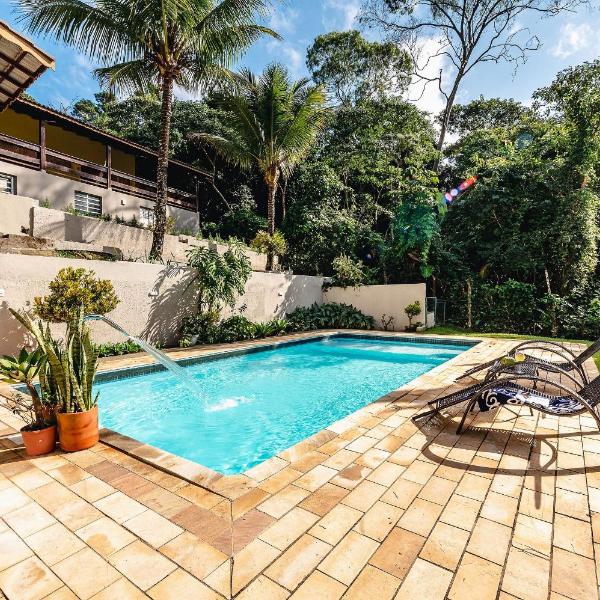 Refúgio e diversão para FAMÍLIAS a 60 min de SP - Piscina, Churrasqueira, wifi 300Mbps - PETFRIENDLY - Foto 4