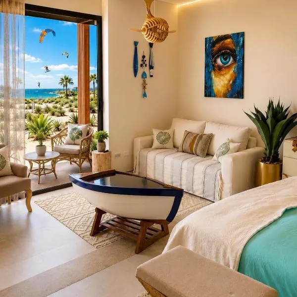 Soma Beach Front Cabana - Great Kite Surfing, hotel in Hurghada
