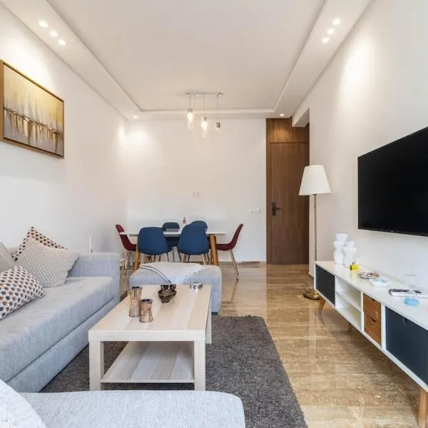 Heaven Beach 2BR Family Resort Pool and Beach, viešbutis mieste Sidi Rahalis
