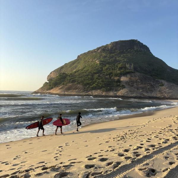 2-Minute Walk to Recreio Beach, 3 Bedrooms with Terrace