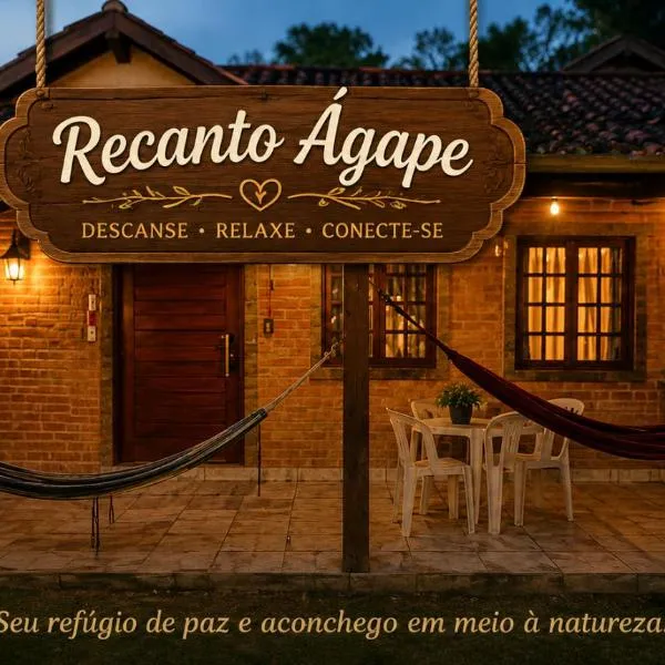 Recanto agape chalés e cabana, hotel em Rosas