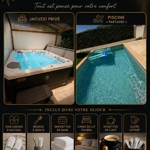 L instant dore spa privatif, hotel Cavaillonban