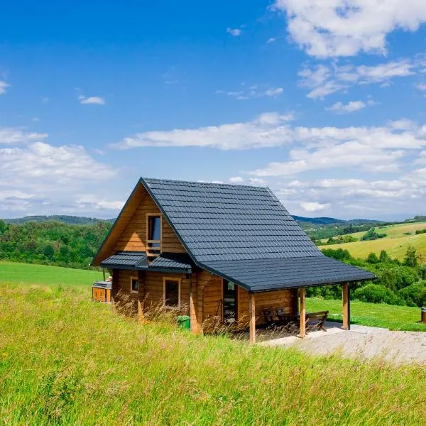 Noclegi Bieszczady, Domek na Bani 2、Łukoweのホテル
