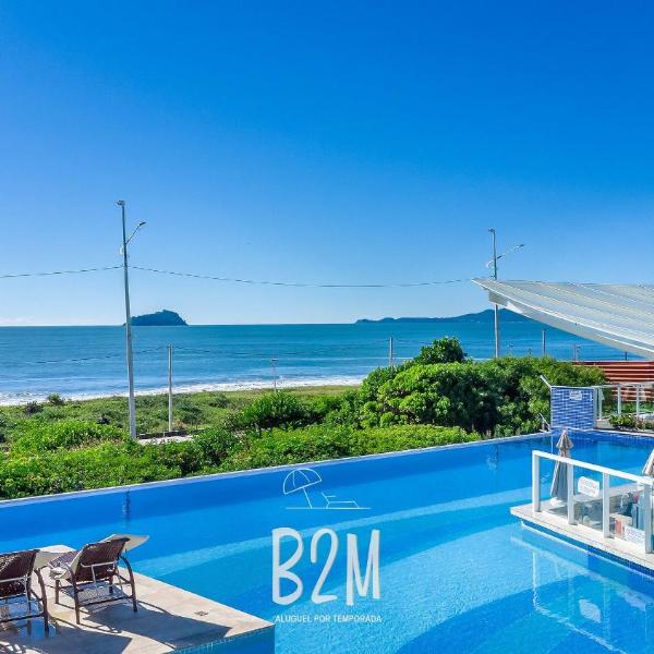Homeclub beira-mar, piscina borda infinita