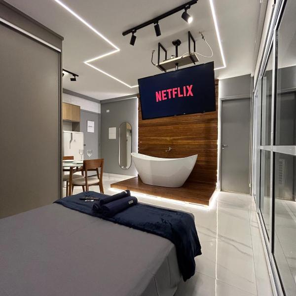 Lindo Studio com Banheira Privativa - Foto 2