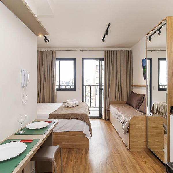 Apartamento 1508 - Ibiza · Tranquilo e central - A/C, WiFi e Cozinha completa