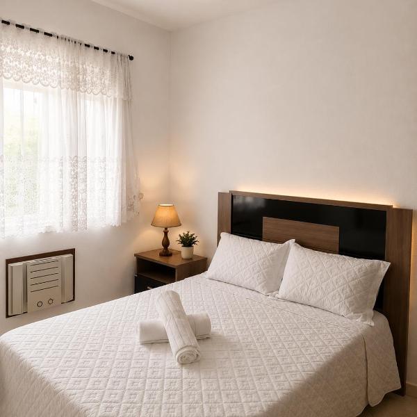 TOP 1 QUARTO com ESTACIONAMENTO em Condomínio com VISTA INCRIVEL - PORTARIA 24h, PISCINA, Sauna e Parquinho Infantil - Apartamento com Ar condicionado, Smart TV, Wi-Fi, Cozinha Completa, NETFLIX, Entre o MAR e a LAGOA, CUSTO BENEFICIO - Foto 5