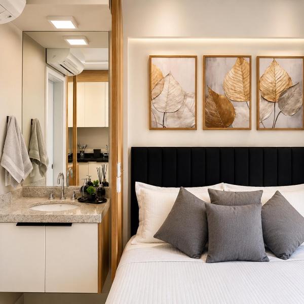 Studio Premium em Moema 2 min Metrô Próx Ibirapuera e Congonhas - Foto 2