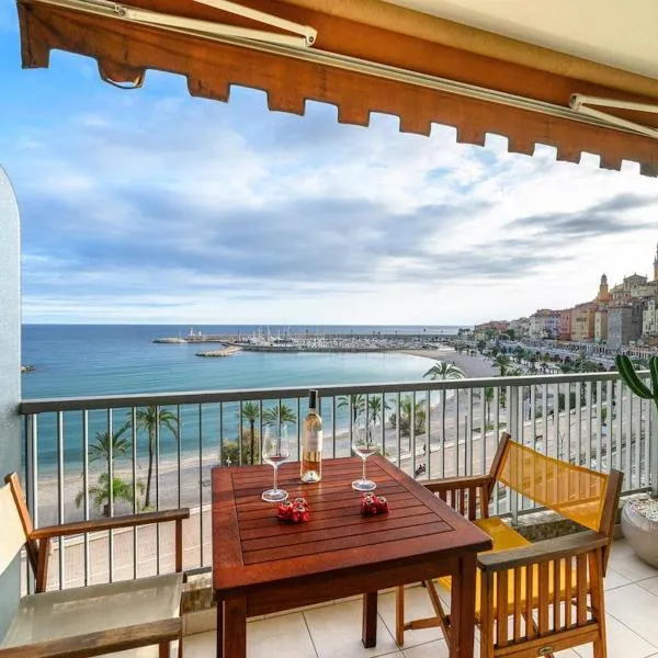 LETOILE DE MER Vue Exceptionnelle Centre Terrasse, Hotel in Menton