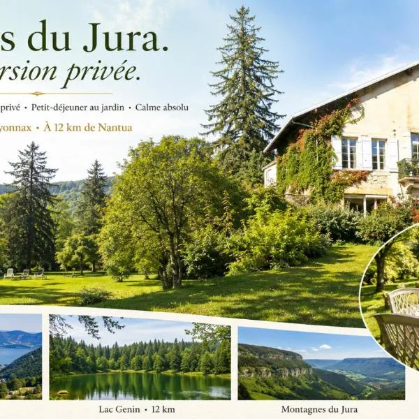 A la Grenouille du Jura - Oyonnax Nantua, khách sạn ở Bellignat