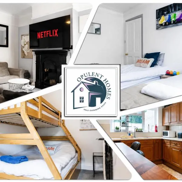 Reading 3BR Contractor Accommodation, Sleeps 6, Near Oracle, Free Parking, hotell sihtkohas Reading