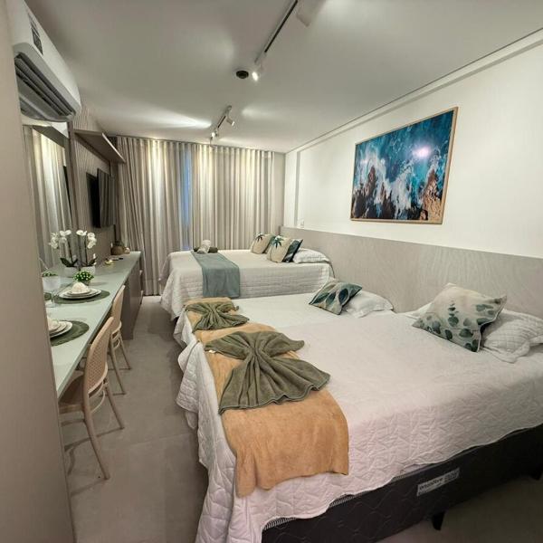 Studio Luxo Garden no Beach Class Verano Muro Alto - Porto de Galinhas by Mar's - Foto 2