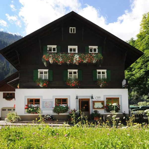 Pension Backstuba, hotel v destinaci Partenen