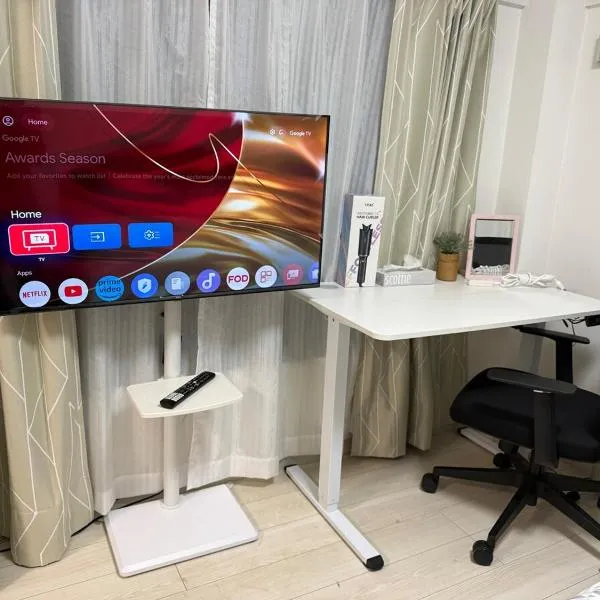MAC HOME 201 Tokyo 2BR 500m to Kameari Station Near ARIO Mall 10Gbps WiFi, hotel Tokióban