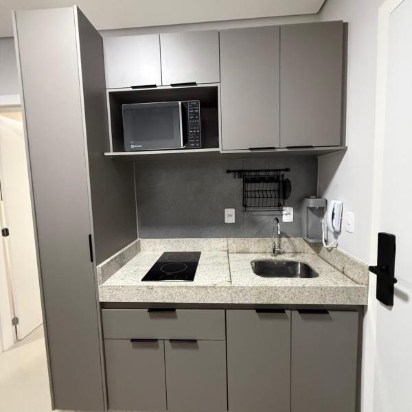 Flat Tiradentes próximo a praça e estação - Foto 4