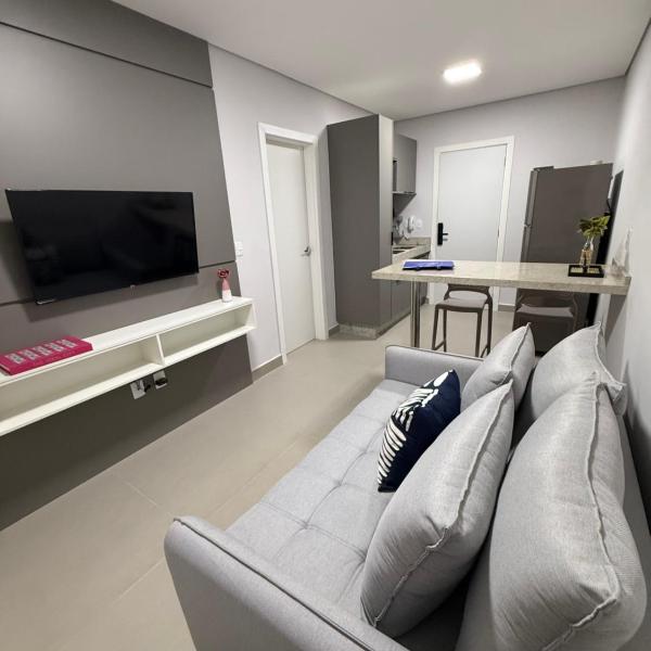 Flat Tiradentes próximo a praça e estação - Foto 5
