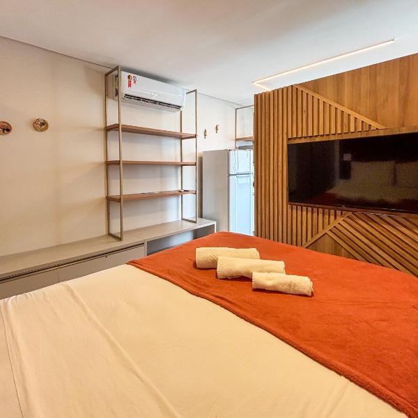 VDP208 - Studio com piscina e sauna 100m da praia By Oasis Ferias - Foto 2