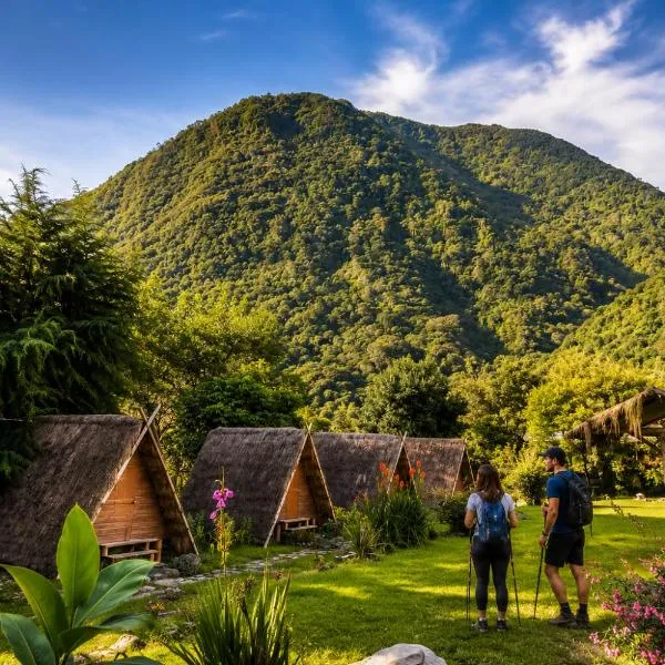 EcoSereno Salkantay Huts Chaullay, hôtel à Santa Teresa