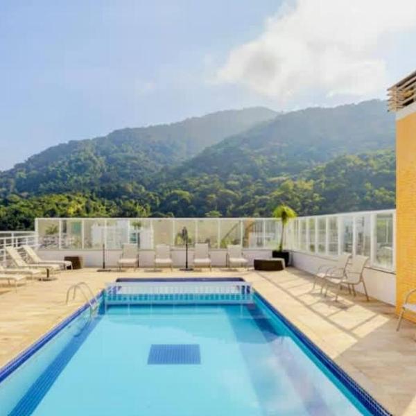 100 metros da praia 2 Suites AC Churrasqueira - Foto 2