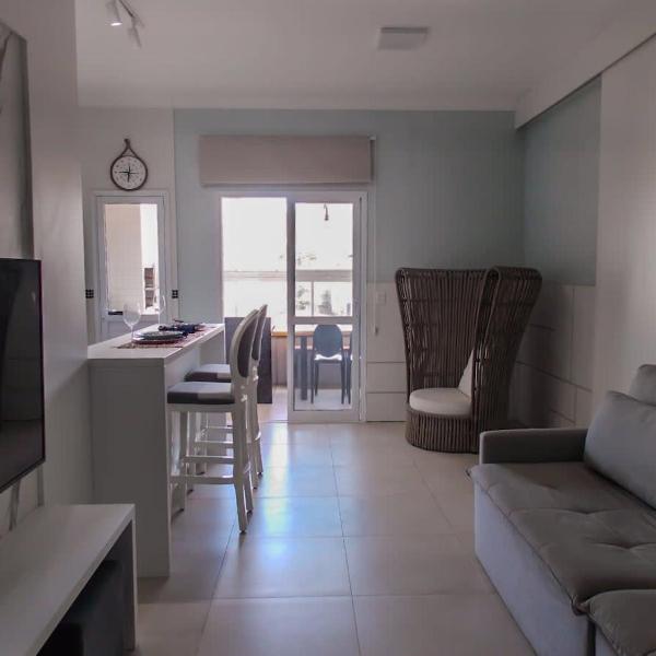 100 metros da praia 2 Suites AC Churrasqueira - Foto 4