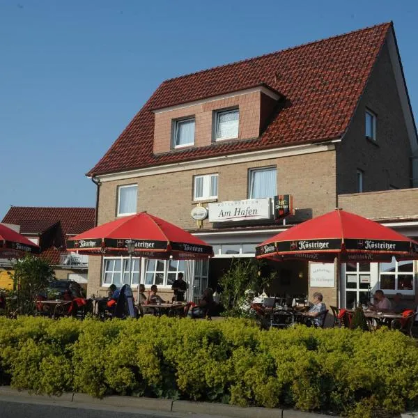 Hotel Pension Am Hafen, hotel in Hagermarsch