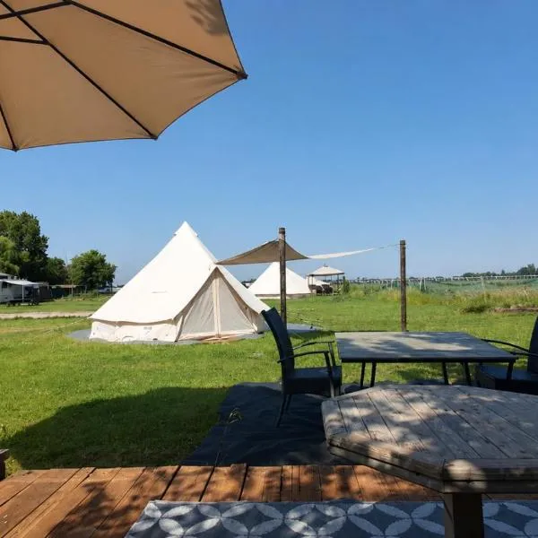 Glamping-tent, hotell i Hensbroek