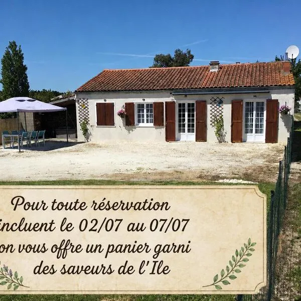 Bienvenue dans notre maison, hotel en Saint-Georges-dʼOléron
