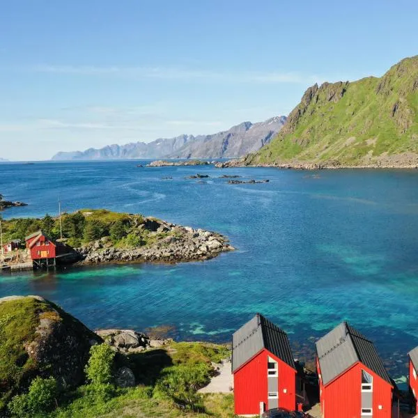 Cabin in Lofoten with spectacular view, hotel sa Ballstad