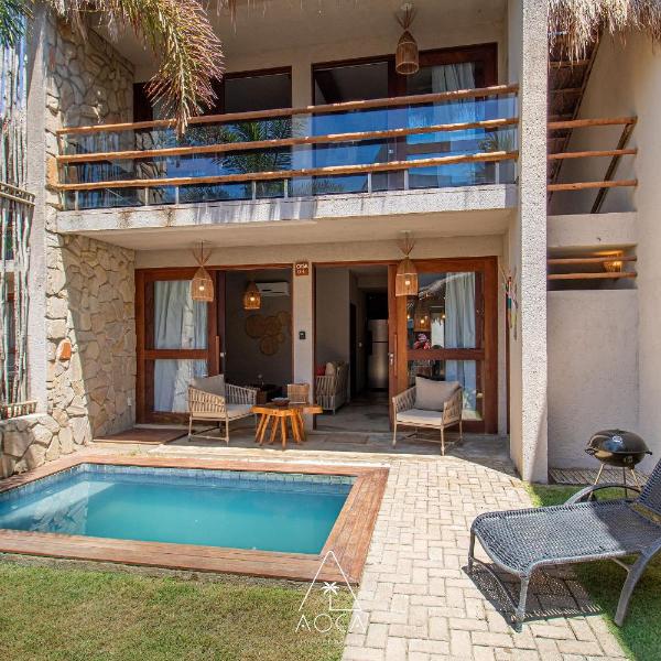 Casas de Praia a 50 metros da Praia do Patacho, Rota dos Milagres