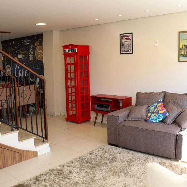 Casa em condomínio até 8 pessoas