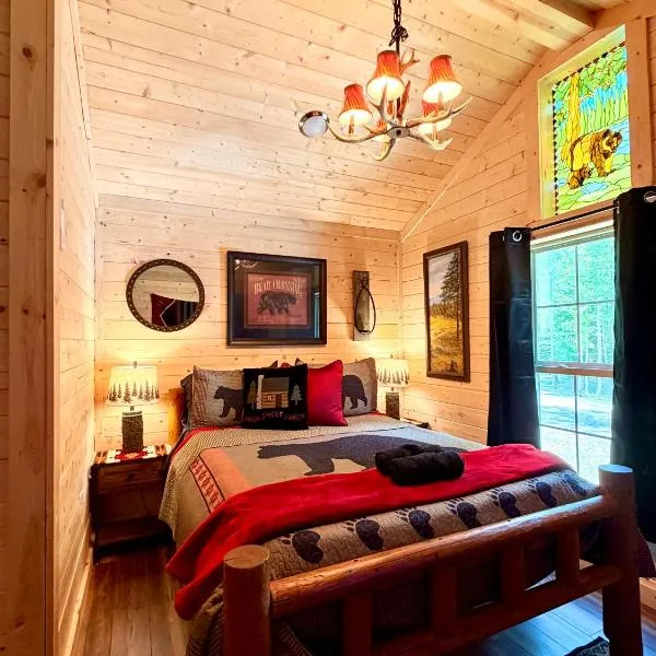 Big Bear Log cabin, hotel en Cosby
