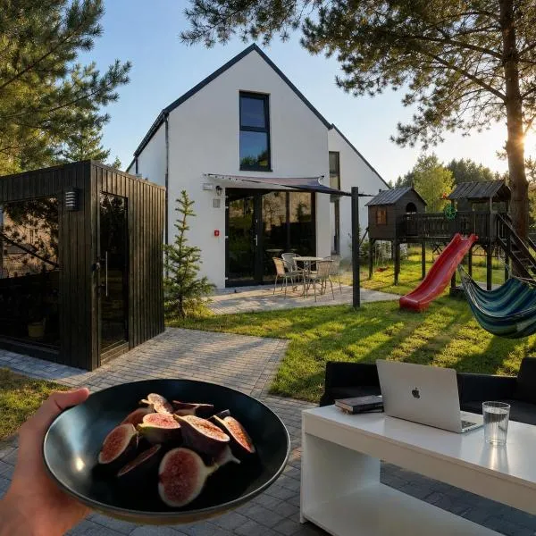 Jachtowa 10 Lubiatowo - Sauna, Balia z jacuzzi, Pet friendly、ルビャトボのホテル