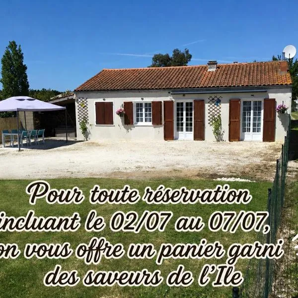 Bienvenue dans notre maison, hotel en Saint-Georges-dʼOléron