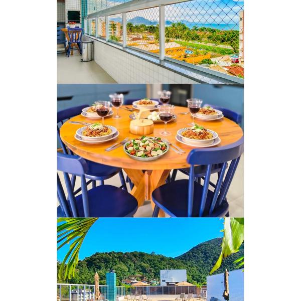 Apartamentos 300m Praia das Toninhas - com vista para o mar