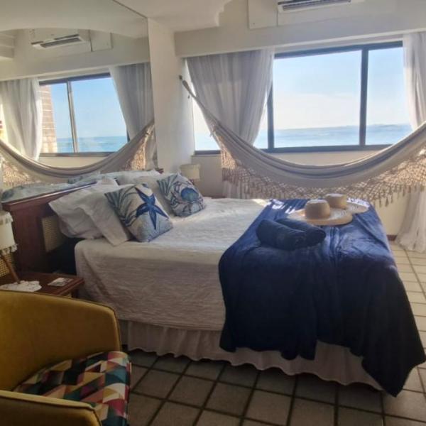 Recanto Maravista apto Frente Mar 2 quartos 2 banheiros, AR, WI FI, Piscina - Foto 4