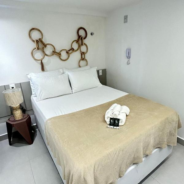 Melhores Flats - Elegante a 50m do mar