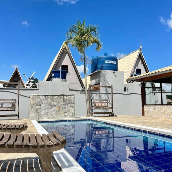 Casa trevo em Tiradentes com piscina