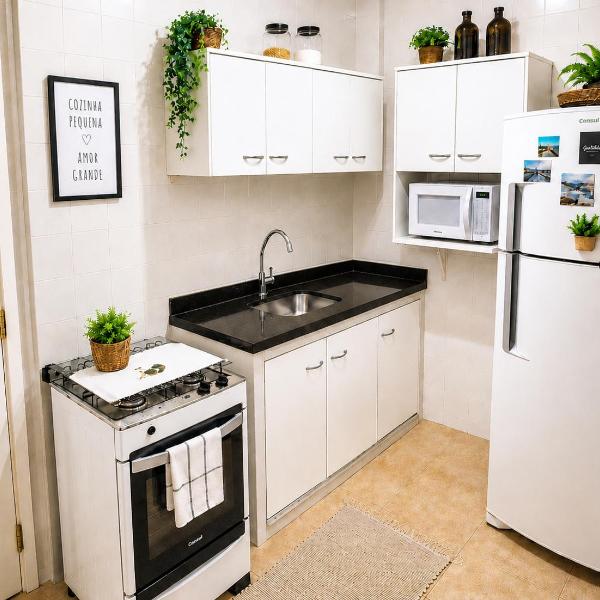 Apartamento charmoso 2 quartos em Copacabana com Wi-Fi ar-condicionado ótima localização - Foto 5